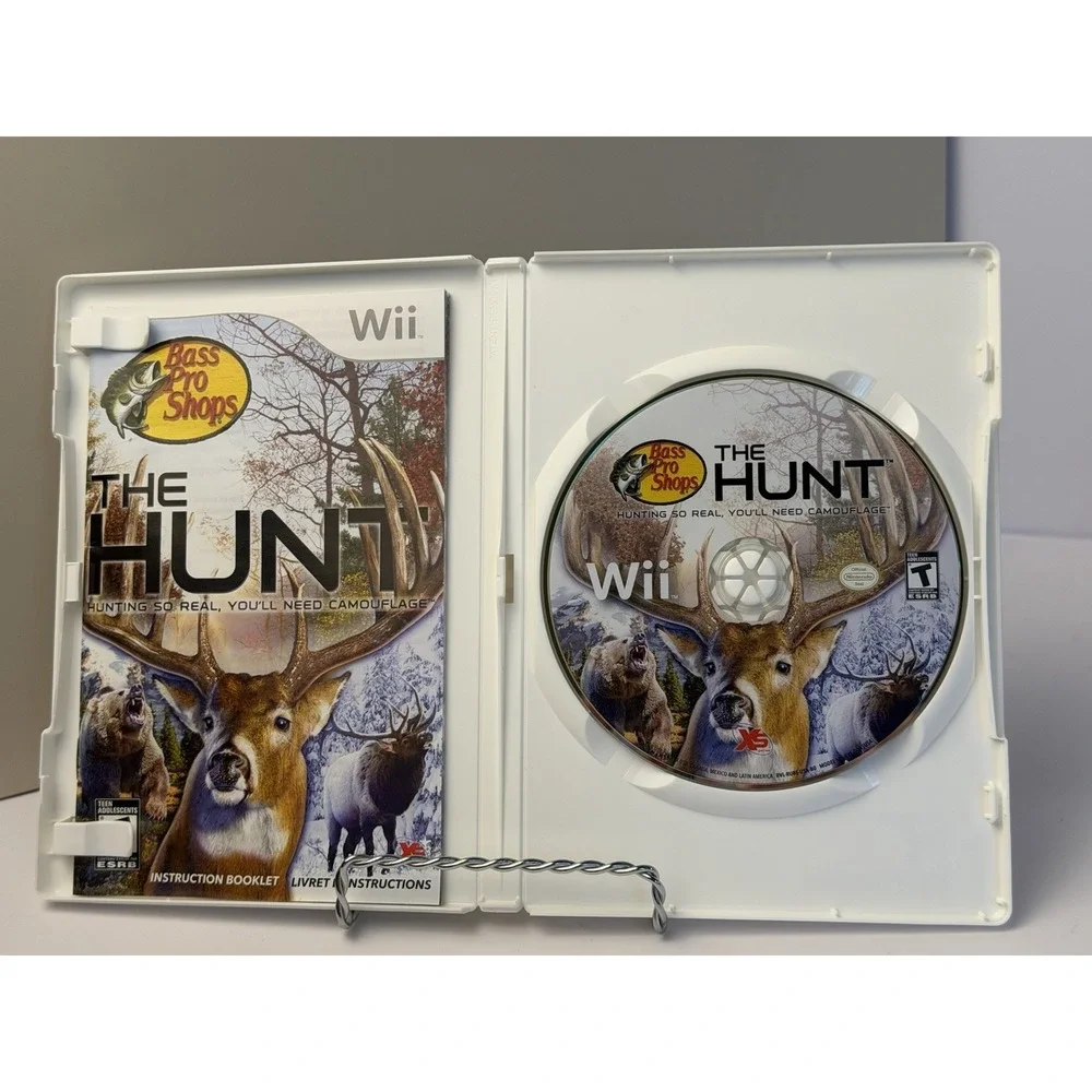 Bass Pro Shops: The Hunt Nintendo Wii Complete CIB With Manual 2007